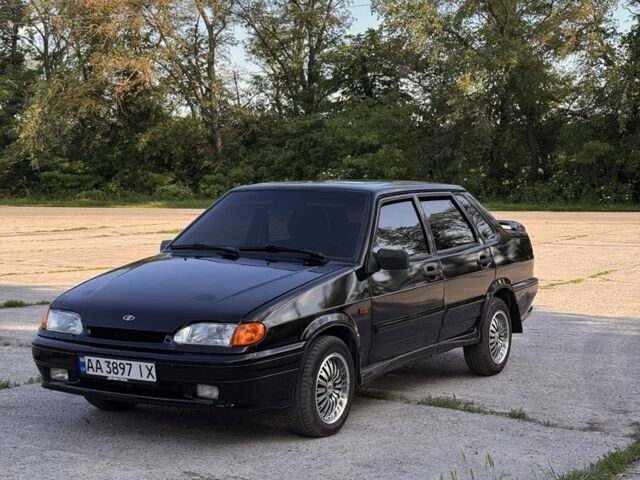 Чорний ВАЗ 2115 Самара, об'ємом двигуна 1.6 л та пробігом 138 тис. км за 2100 $, фото 1 на Automoto.ua