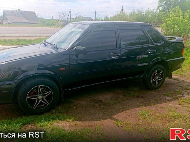 Чорний ВАЗ 2115 Самара, об'ємом двигуна 1.6 л та пробігом 234 тис. км за 1850 $, фото 1 на Automoto.ua
