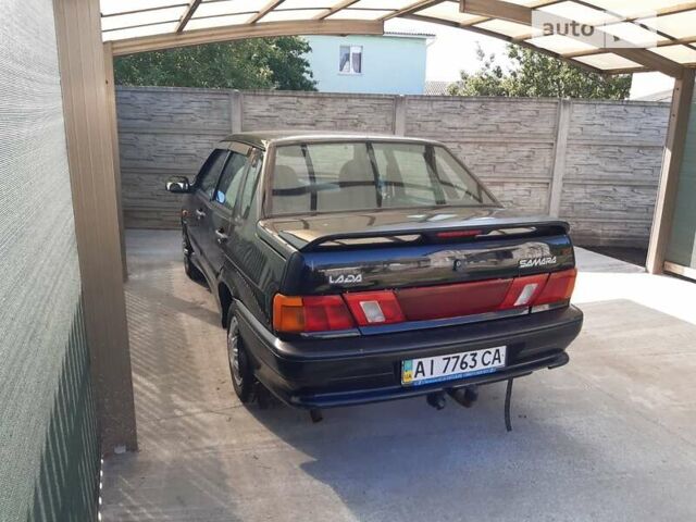Черный ВАЗ 2115 Самара, объемом двигателя 1.6 л и пробегом 126 тыс. км за 2650 $, фото 1 на Automoto.ua