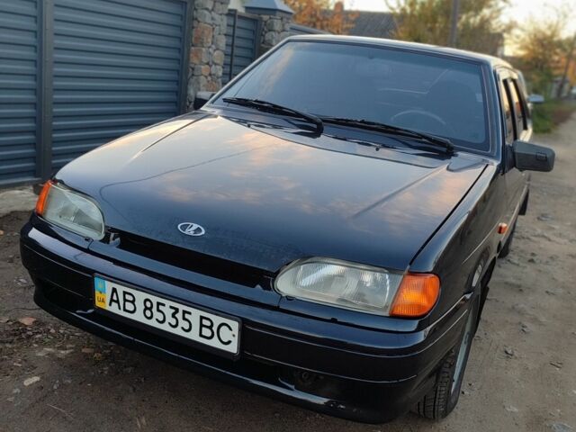 Черный ВАЗ 2115 Самара, объемом двигателя 1.6 л и пробегом 188 тыс. км за 2500 $, фото 1 на Automoto.ua