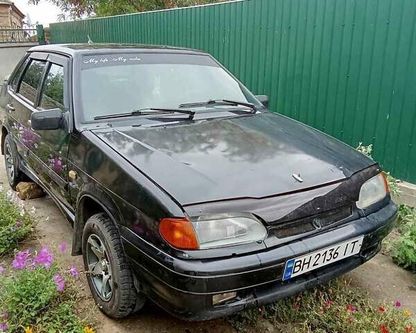 Чорний ВАЗ 2115 Самара, об'ємом двигуна 1.6 л та пробігом 200 тис. км за 2900 $, фото 1 на Automoto.ua