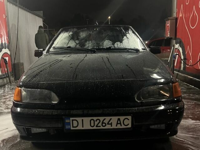 Черный ВАЗ 2115 Самара, объемом двигателя 1.6 л и пробегом 274 тыс. км за 1800 $, фото 1 на Automoto.ua