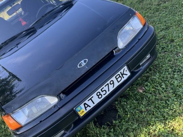 Черный ВАЗ 2115 Самара, объемом двигателя 1.6 л и пробегом 175 тыс. км за 1600 $, фото 1 на Automoto.ua