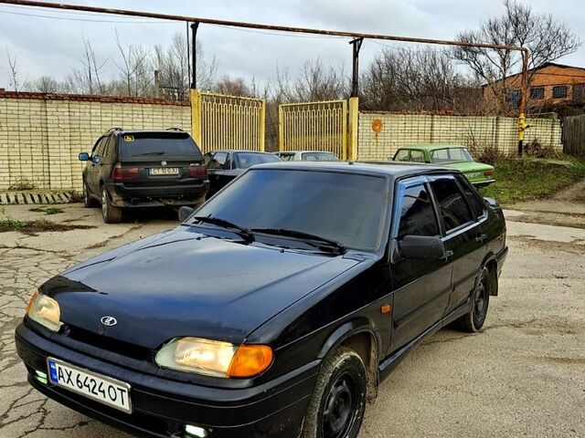 Черный ВАЗ 2115 Самара, объемом двигателя 1.6 л и пробегом 0 тыс. км за 1350 $, фото 1 на Automoto.ua