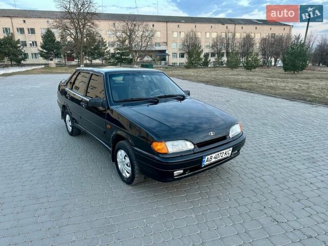 Черный ВАЗ 2115 Самара, объемом двигателя 1.6 л и пробегом 110 тыс. км за 3197 $, фото 1 на Automoto.ua