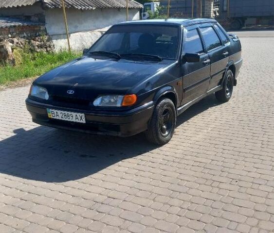Чорний ВАЗ 2115 Самара, об'ємом двигуна 1.6 л та пробігом 180 тис. км за 1400 $, фото 1 на Automoto.ua