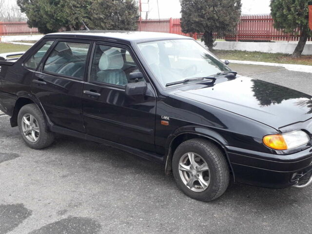 Чорний ВАЗ 2115 Самара, об'ємом двигуна 1.6 л та пробігом 190 тис. км за 3500 $, фото 1 на Automoto.ua