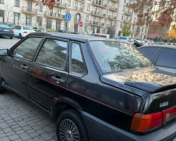 Чорний ВАЗ 2115 Самара, об'ємом двигуна 1.6 л та пробігом 235 тис. км за 1600 $, фото 1 на Automoto.ua