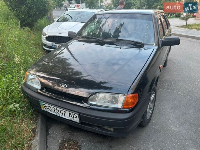 Черный ВАЗ 2115 Самара, объемом двигателя 1.6 л и пробегом 260 тыс. км за 1600 $, фото 1 на Automoto.ua