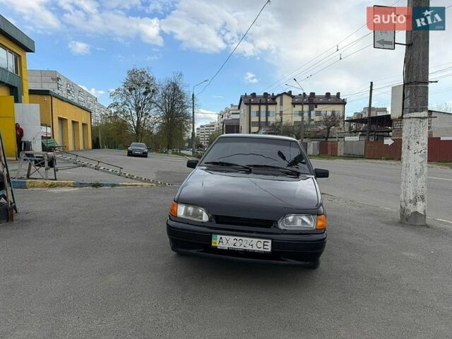 Черный ВАЗ 2115 Самара, объемом двигателя 1.6 л и пробегом 230 тыс. км за 1400 $, фото 1 на Automoto.ua
