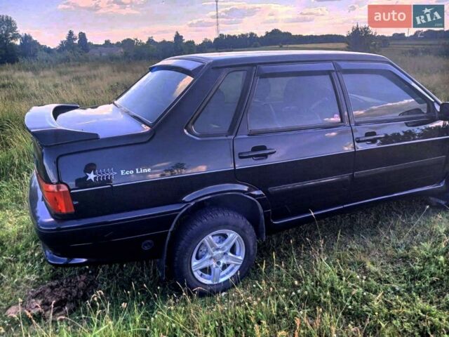 Чорний ВАЗ 2115 Самара, об'ємом двигуна 1.6 л та пробігом 109 тис. км за 4100 $, фото 1 на Automoto.ua