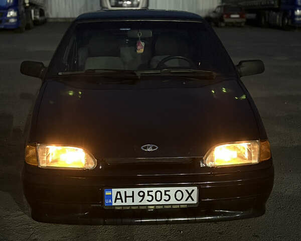 Черный ВАЗ 2115 Самара, объемом двигателя 1.6 л и пробегом 242 тыс. км за 2499 $, фото 1 на Automoto.ua