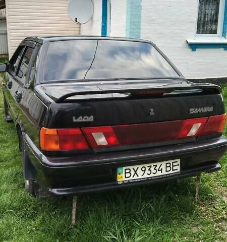Чорний ВАЗ 2115 Самара, об'ємом двигуна 1.6 л та пробігом 38 тис. км за 3700 $, фото 1 на Automoto.ua