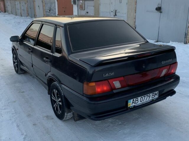 Чорний ВАЗ 2115 Самара, об'ємом двигуна 1.6 л та пробігом 242 тис. км за 1850 $, фото 1 на Automoto.ua