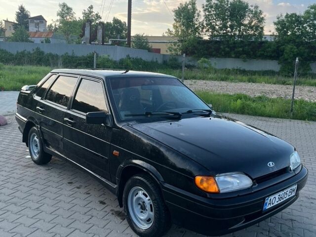 Чорний ВАЗ 2115 Самара, об'ємом двигуна 1.6 л та пробігом 72 тис. км за 2800 $, фото 1 на Automoto.ua