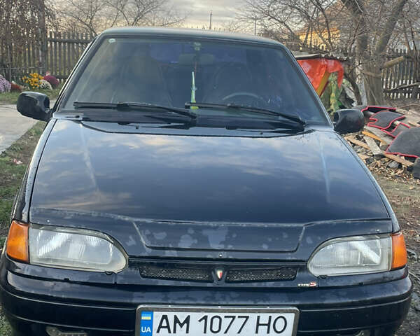 Черный ВАЗ 2115 Самара, объемом двигателя 1.59 л и пробегом 190 тыс. км за 2700 $, фото 1 на Automoto.ua