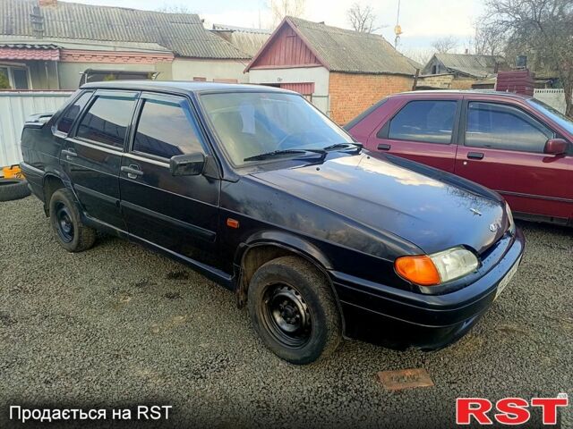 Чорний ВАЗ 2115 Самара, об'ємом двигуна 1.6 л та пробігом 200 тис. км за 1250 $, фото 1 на Automoto.ua