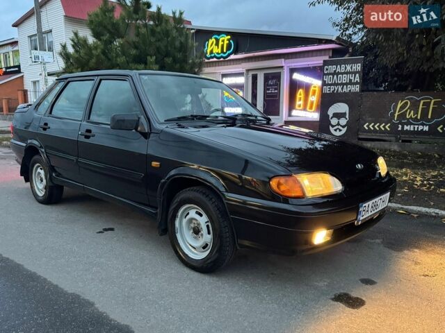 Чорний ВАЗ 2115 Самара, об'ємом двигуна 1.6 л та пробігом 70 тис. км за 3300 $, фото 1 на Automoto.ua