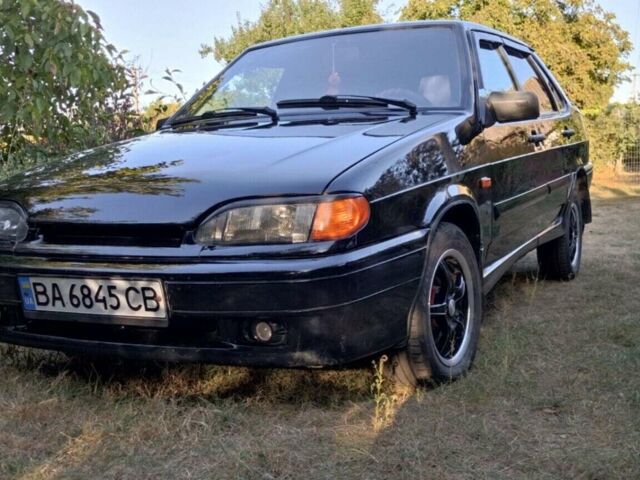 Чорний ВАЗ 2115 Самара, об'ємом двигуна 1.6 л та пробігом 144 тис. км за 3300 $, фото 1 на Automoto.ua