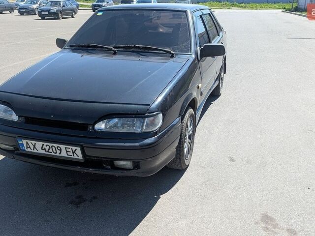Чорний ВАЗ 2115 Самара, об'ємом двигуна 1.6 л та пробігом 216 тис. км за 2000 $, фото 1 на Automoto.ua
