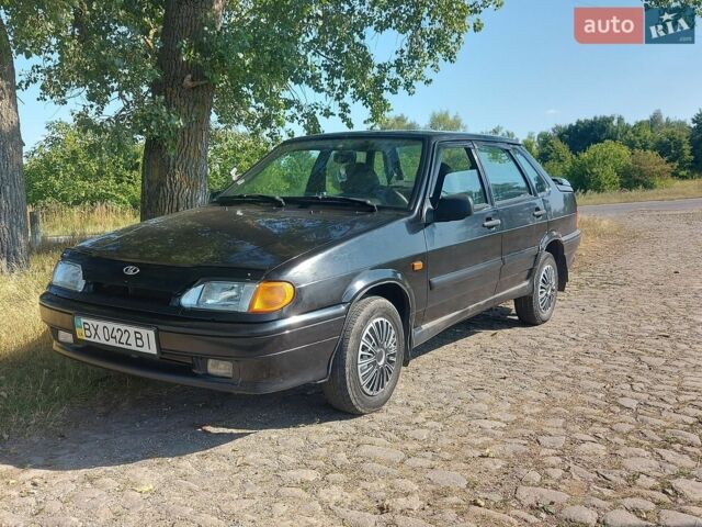 Чорний ВАЗ 2115 Самара, об'ємом двигуна 1.6 л та пробігом 117 тис. км за 2500 $, фото 1 на Automoto.ua