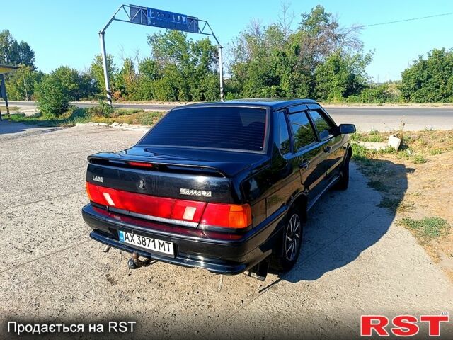 Черный ВАЗ 2115 Самара, объемом двигателя 1.6 л и пробегом 80 тыс. км за 3000 $, фото 1 на Automoto.ua