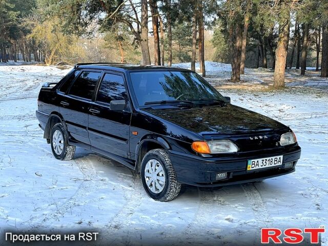 Чорний ВАЗ 2115 Самара, об'ємом двигуна 1.6 л та пробігом 16300 тис. км за 2850 $, фото 1 на Automoto.ua