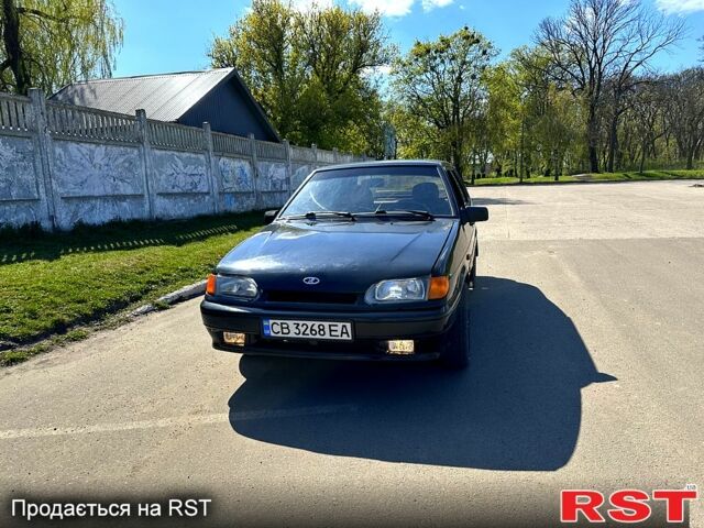 Черный ВАЗ 2115 Самара, объемом двигателя 1.6 л и пробегом 172 тыс. км за 2350 $, фото 1 на Automoto.ua