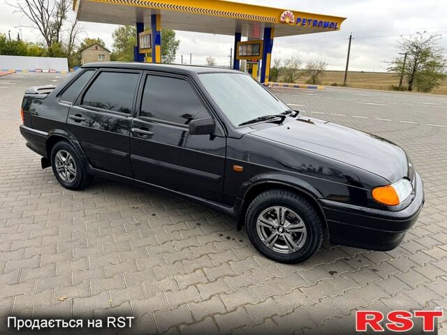 Черный ВАЗ 2115 Самара, объемом двигателя 1.6 л и пробегом 88 тыс. км за 3500 $, фото 1 на Automoto.ua