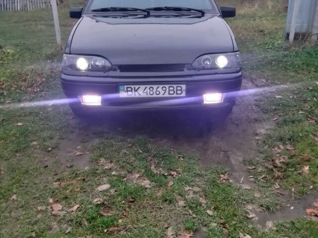 Черный ВАЗ 2115 Самара, объемом двигателя 1.6 л и пробегом 123 тыс. км за 1900 $, фото 1 на Automoto.ua