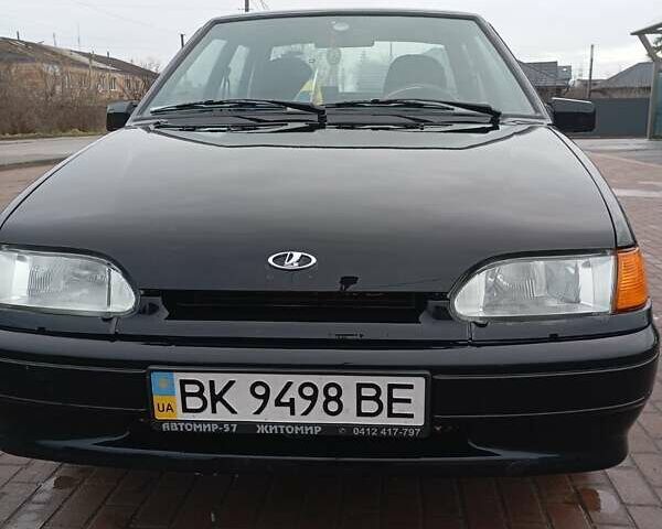 Чорний ВАЗ 2115 Самара, об'ємом двигуна 1.6 л та пробігом 93 тис. км за 3000 $, фото 1 на Automoto.ua