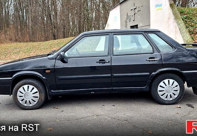 Чорний ВАЗ 2115 Самара, об'ємом двигуна 1.6 л та пробігом 200 тис. км за 2350 $, фото 1 на Automoto.ua