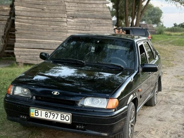 Чорний ВАЗ 2115 Самара, об'ємом двигуна 1.6 л та пробігом 240 тис. км за 1794 $, фото 1 на Automoto.ua