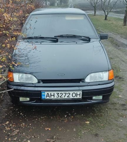 Чорний ВАЗ 2115 Самара, об'ємом двигуна 1.6 л та пробігом 130 тис. км за 2500 $, фото 1 на Automoto.ua