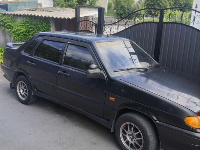 Чорний ВАЗ 2115 Самара, об'ємом двигуна 1.5 л та пробігом 38 тис. км за 1250 $, фото 1 на Automoto.ua