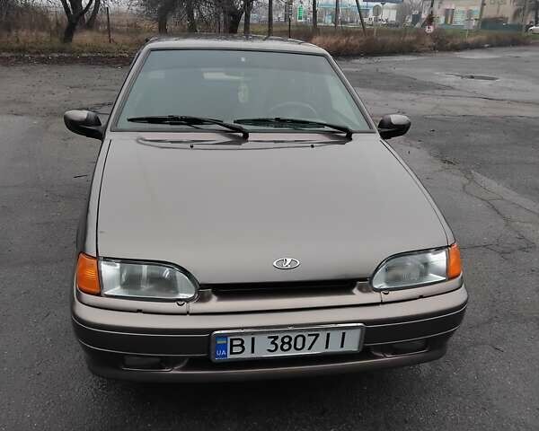 Коричневый ВАЗ 2115 Самара, объемом двигателя 1.6 л и пробегом 207 тыс. км за 2500 $, фото 1 на Automoto.ua