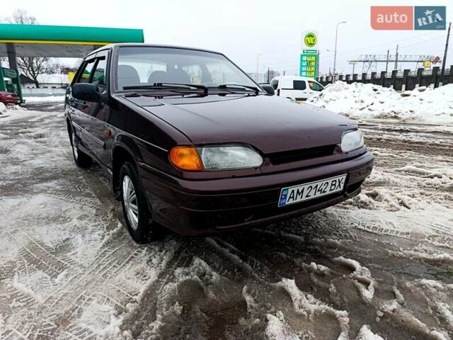 Коричневый ВАЗ 2115 Самара, объемом двигателя 1.6 л и пробегом 110 тыс. км за 2150 $, фото 1 на Automoto.ua