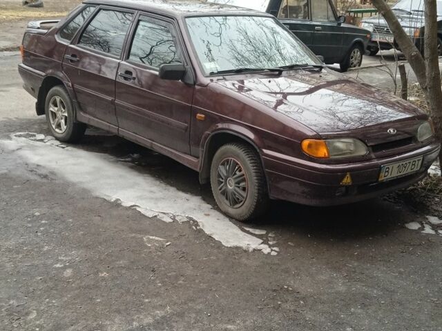 Червоний ВАЗ 2115 Самара, об'ємом двигуна 2 л та пробігом 146 тис. км за 2284 $, фото 1 на Automoto.ua