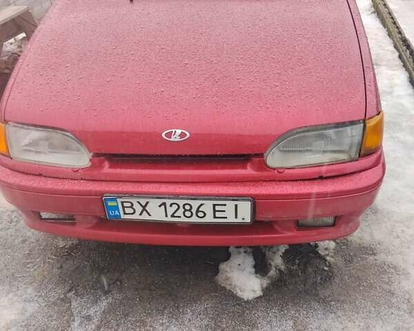 Красный ВАЗ 2115 Самара, объемом двигателя 1.5 л и пробегом 224 тыс. км за 1700 $, фото 1 на Automoto.ua