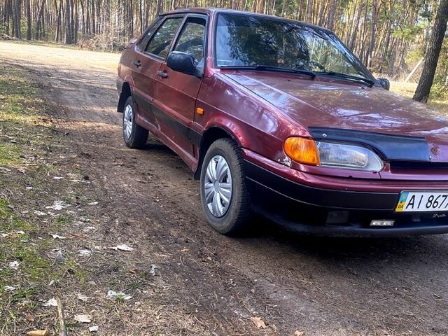 Красный ВАЗ 2115 Самара, объемом двигателя 1.5 л и пробегом 138 тыс. км за 1200 $, фото 1 на Automoto.ua