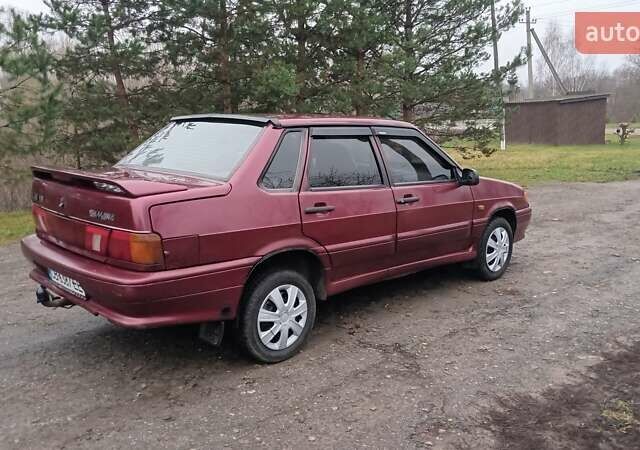 Червоний ВАЗ 2115 Самара, об'ємом двигуна 1.5 л та пробігом 200 тис. км за 1199 $, фото 1 на Automoto.ua
