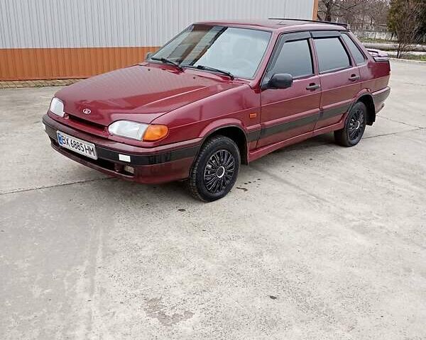 Красный ВАЗ 2115 Самара, объемом двигателя 1.5 л и пробегом 108 тыс. км за 1700 $, фото 1 на Automoto.ua