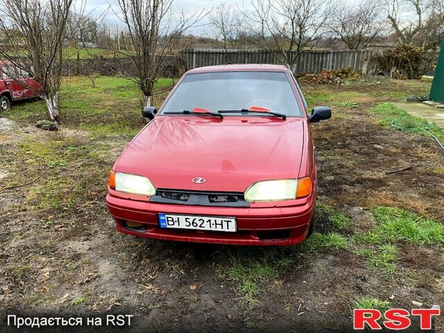 Красный ВАЗ 2115 Самара, объемом двигателя 1.6 л и пробегом 329 тыс. км за 1800 $, фото 1 на Automoto.ua