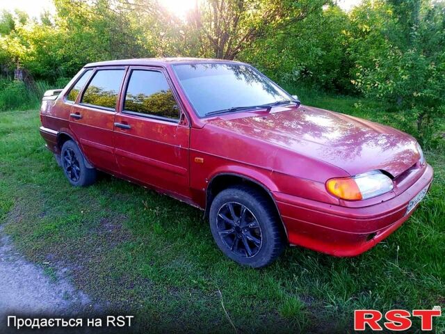 Червоний ВАЗ 2115 Самара, об'ємом двигуна 1.6 л та пробігом 200 тис. км за 1899 $, фото 1 на Automoto.ua