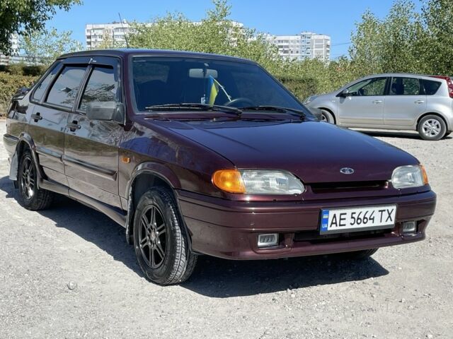 Красный ВАЗ 2115 Самара, объемом двигателя 1.6 л и пробегом 129 тыс. км за 3100 $, фото 1 на Automoto.ua