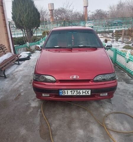 Красный ВАЗ 2115 Самара, объемом двигателя 1.6 л и пробегом 190 тыс. км за 3600 $, фото 1 на Automoto.ua