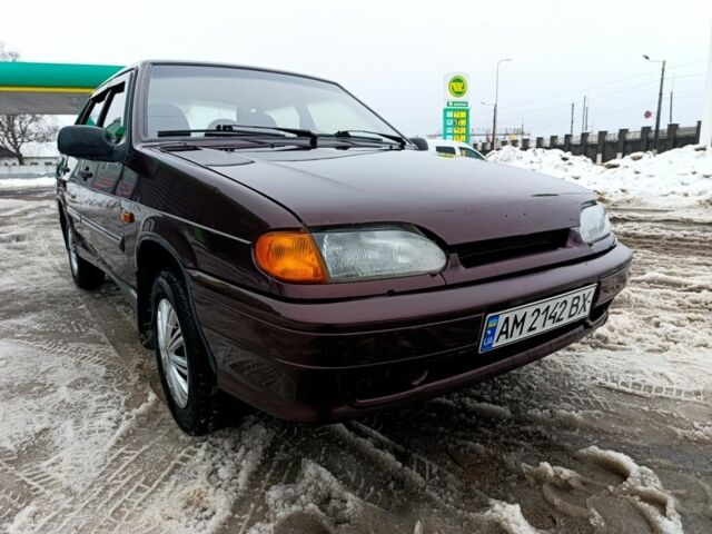 Красный ВАЗ 2115 Самара, объемом двигателя 1.6 л и пробегом 110 тыс. км за 2100 $, фото 1 на Automoto.ua