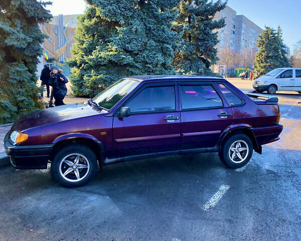 Красный ВАЗ 2115 Самара, объемом двигателя 1.6 л и пробегом 120 тыс. км за 2500 $, фото 1 на Automoto.ua