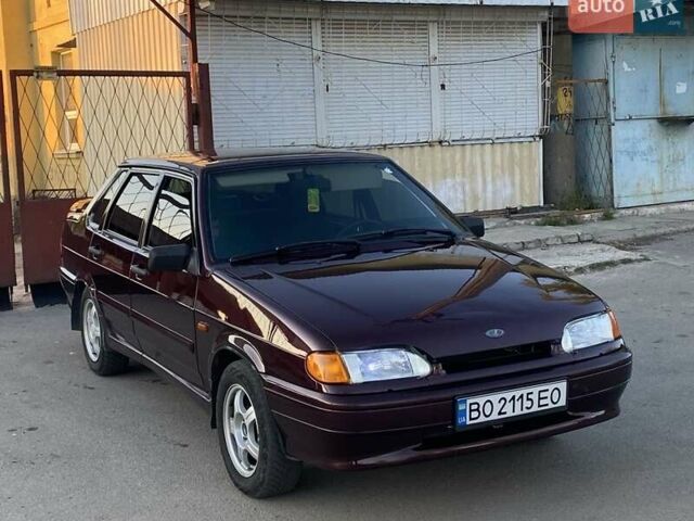 Красный ВАЗ 2115 Самара, объемом двигателя 1.6 л и пробегом 100 тыс. км за 2900 $, фото 1 на Automoto.ua