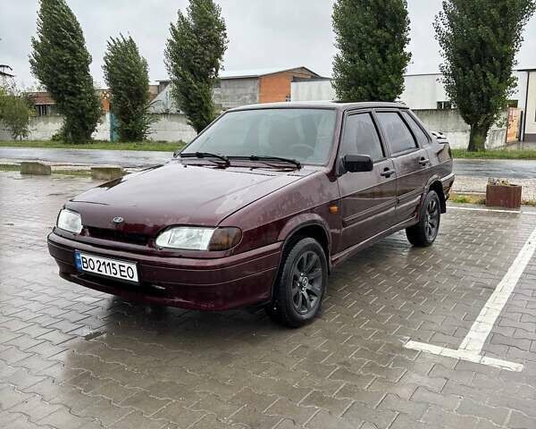 Красный ВАЗ 2115 Самара, объемом двигателя 1.6 л и пробегом 92 тыс. км за 2500 $, фото 1 на Automoto.ua